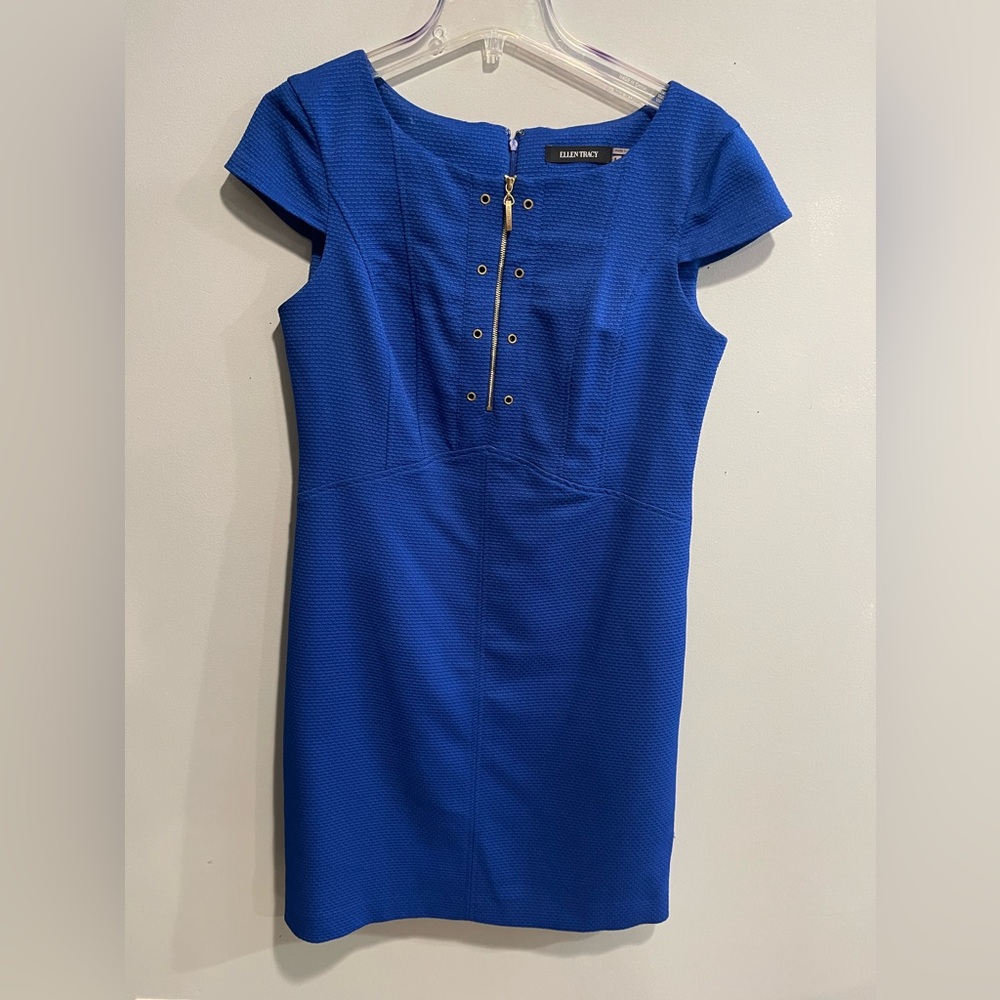 Royal blue dress